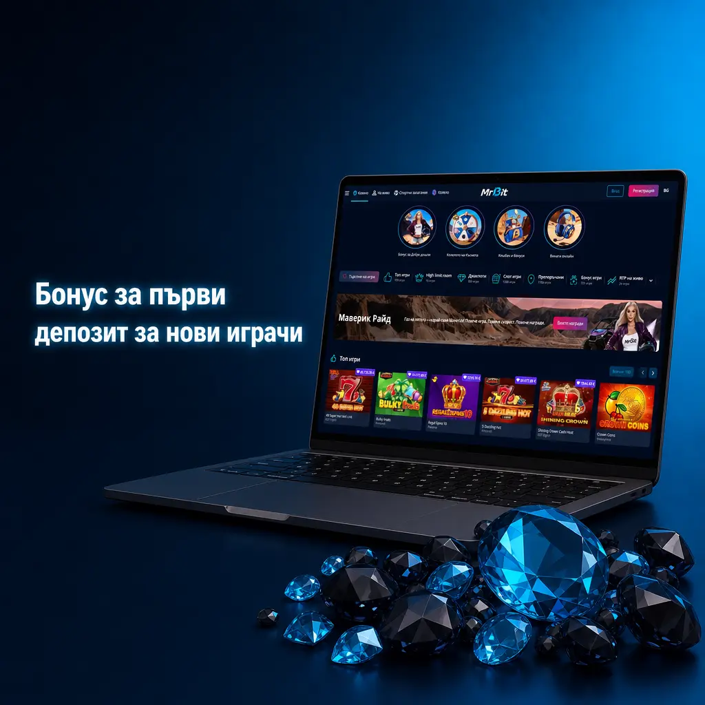 Бонус за първи депозит в MrBit казино - 100% до 100 EUR плюс 100 безплатни завъртания за нови играчи