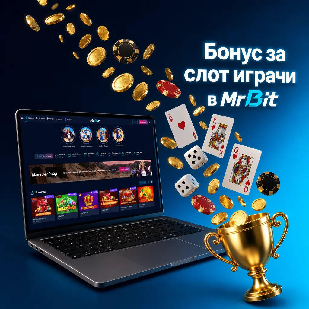 Бонус за слот играчи в MrBit – 100% до 100 EUR плюс 100 безплатни завъртания при първи депозит