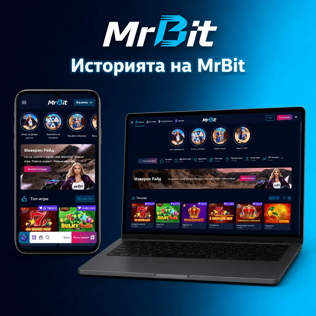 История на MrBit – онлайн залагания с лиценз от Кюрасао за играчи в България и Източна Европа.