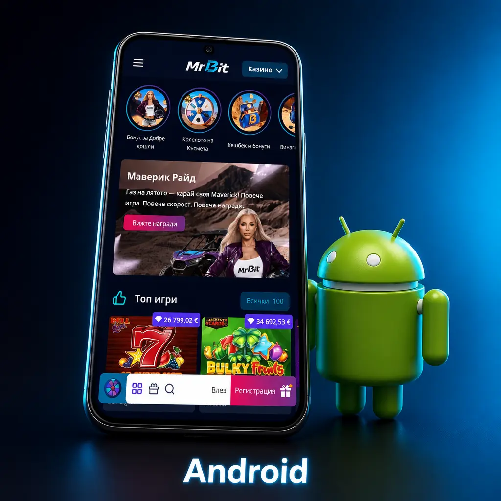 Android приложение на MrBit – изтегляне на APK файл и инсталация на устройство с Android 8.0 или по-нова версия
